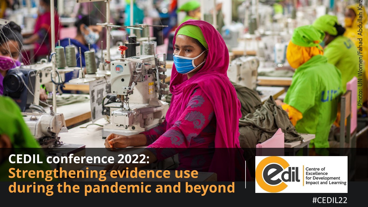 CEDIL 2022 conference: Strengthening evidence use during the pandemic ...