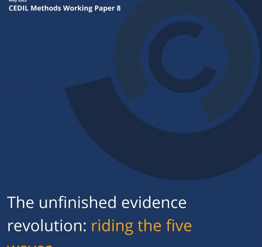 The unfinished evidence revolution: riding the five waves
